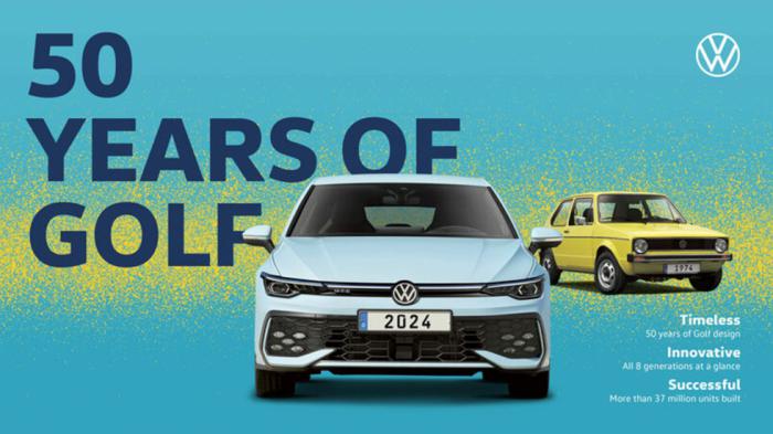 Το Volkswagen Golf έγινε 50 ετών!
